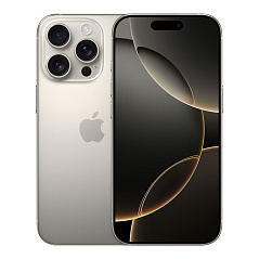 Apple iPhone 16 Pro 128 ГБ титановый бежевый SIM+eSIM