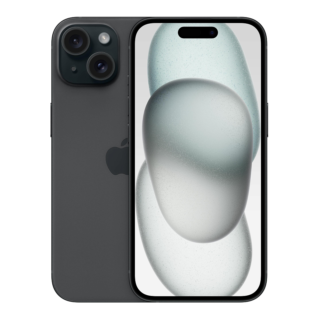 Apple iPhone 15 128 ГБ черный Dual-SIM