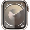 Apple Watch Series 9, 45mm, корпус из алюминия цвета «сияющая звезда», ремешок Sport Band цвета «сияющая звезда», размер S/M