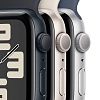 Apple Watch SE 2023, 40 мм, корпус из алюминия цвета «тёмная ночь», спортивный ремешок цвета «тёмная ночь» S/M