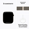 Умные часы Apple Watch Series 11 46mm Natural Titanium Case with Natural Milanese Loop - M/L