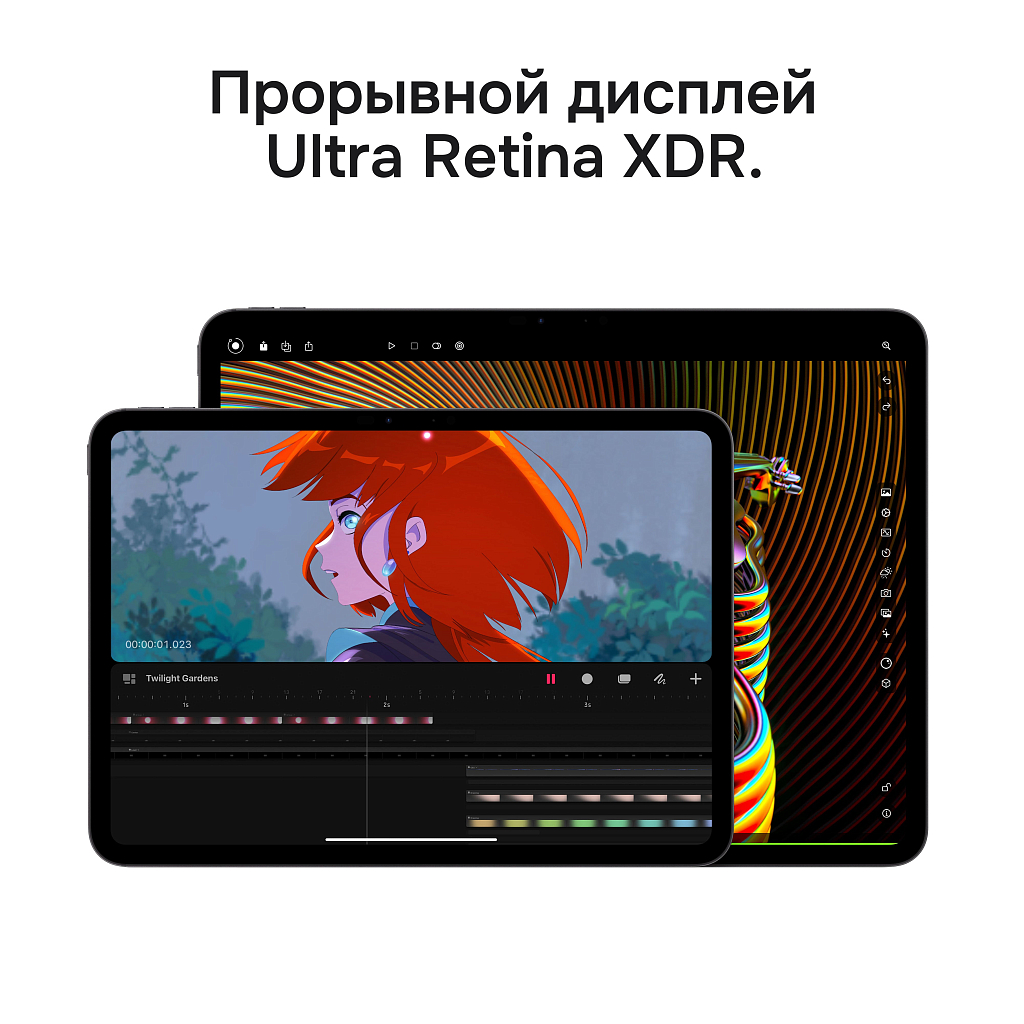 Apple iPad Pro 13" (2024) Wi-Fi + Cellular 2ТБ, «черный космос»