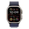 Apple Watch Ultra 2 (2024) GPS + Cellular, 49 мм, корпус из бежевого титана, ремешок Alpine темно-синего цвета, размер M