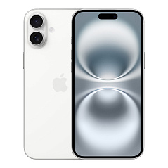 Apple iPhone 16 Plus 128 ГБ белый Dual-SIM