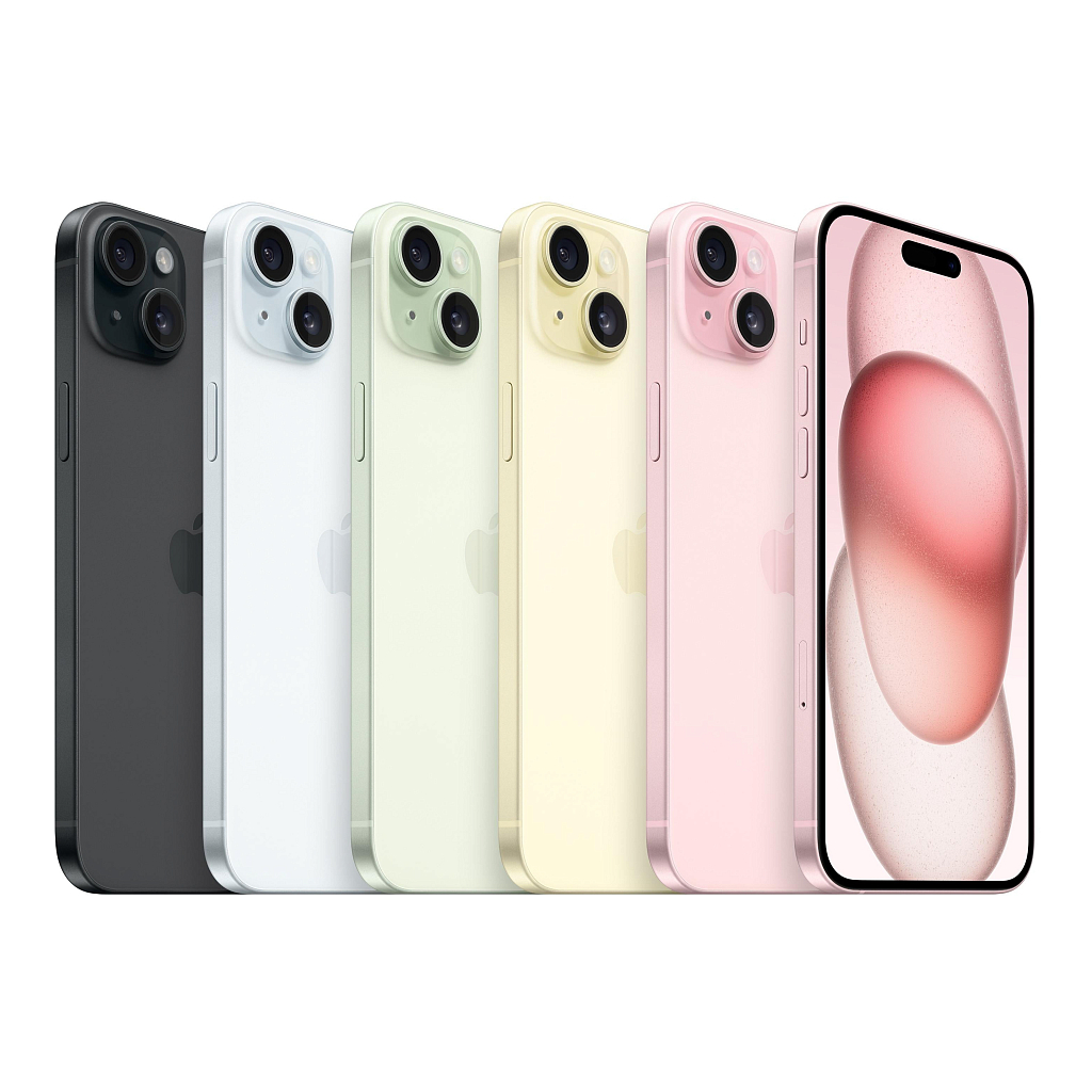 Apple iPhone 15 Plus 256 ГБ зеленый Dual-SIM