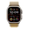 Apple Watch Ultra 2 (2024) GPS + Cellular, 49 мм, корпус из бежевого титана, ремешок Alpine цвета загар, размер M